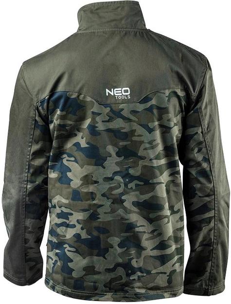 Куртка рабочая Neo Tools CAMO усиленная Oxford XL Камуфляж (81-211-XL) - фото 8