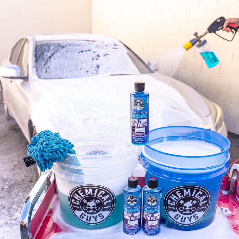 Автошампунь суперпінний Chemical Guys Blueberry Snow Foam Auto Wash Снігова піна з ароматом чорниці 473 мл - фото 3 Автошампунь суперпінний Chemical Guys Blueberry Snow Foam Auto Wash Снігова піна з ароматом чорниці 473 мл - фото 3