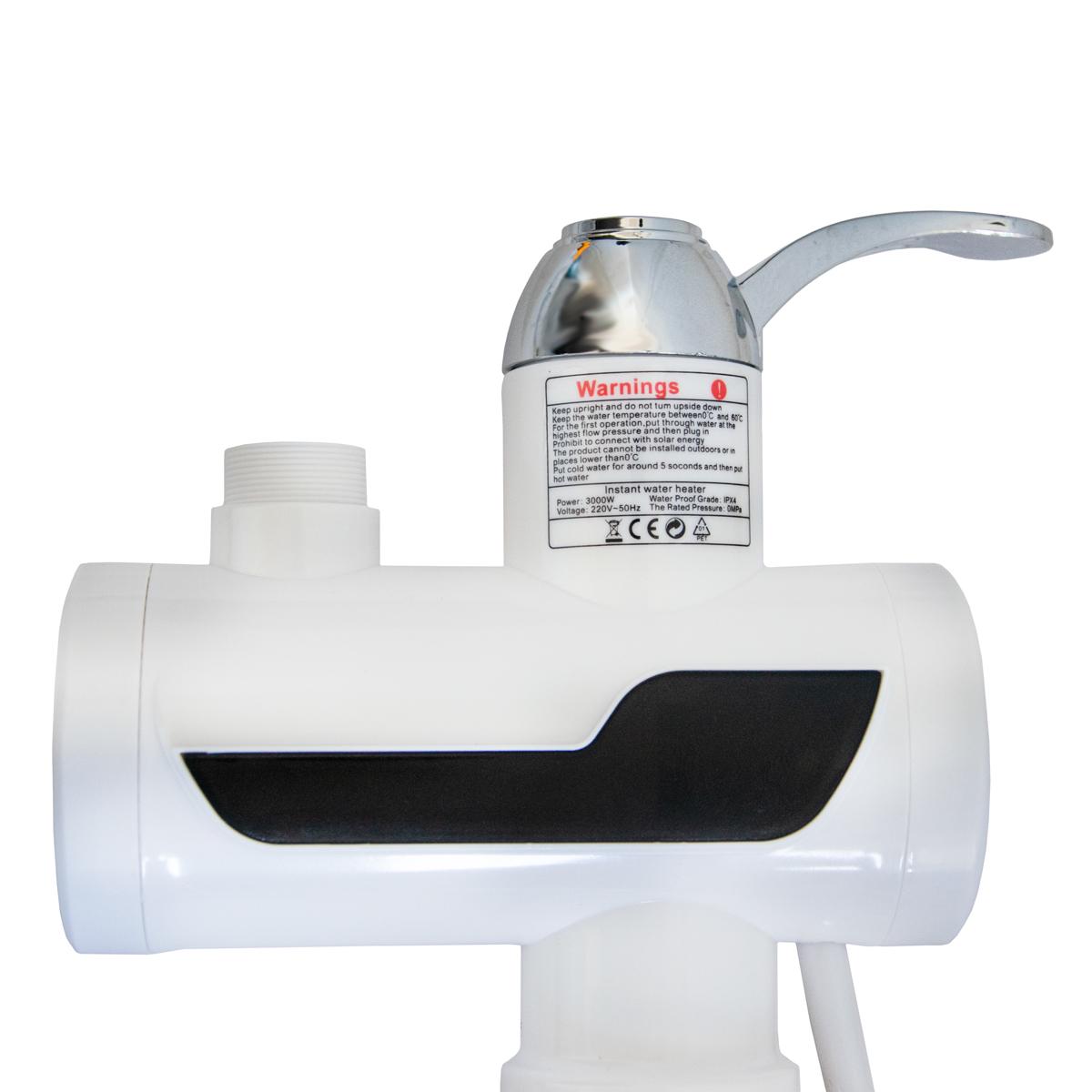 Проточний водонагрівач Water Faucet RX-001-3 3000 Вт Білий (1009592-Black) - фото 3