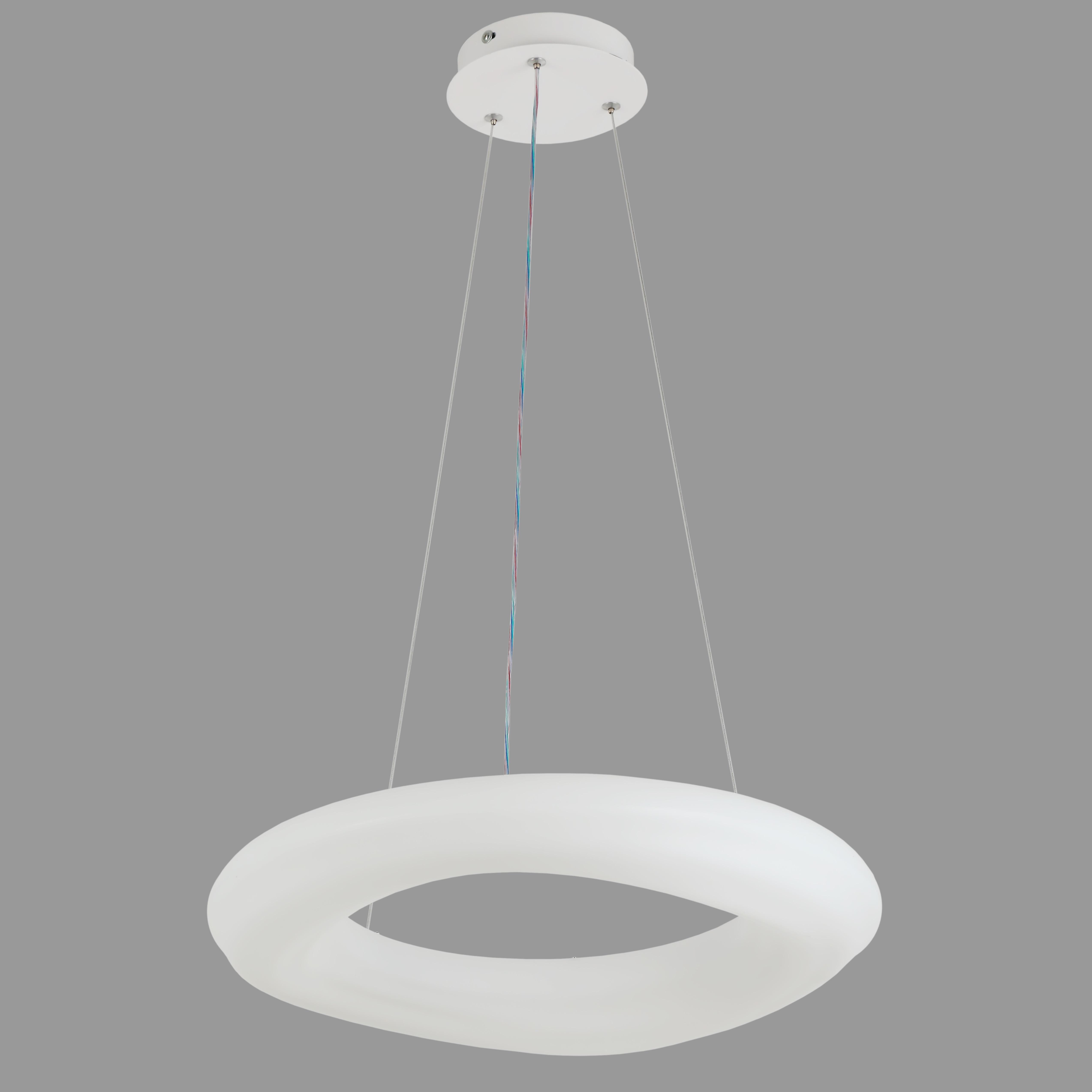 Люстра светодиодная подвесная 48W с пультом и приложением 45 см (97-MD6008 (450)