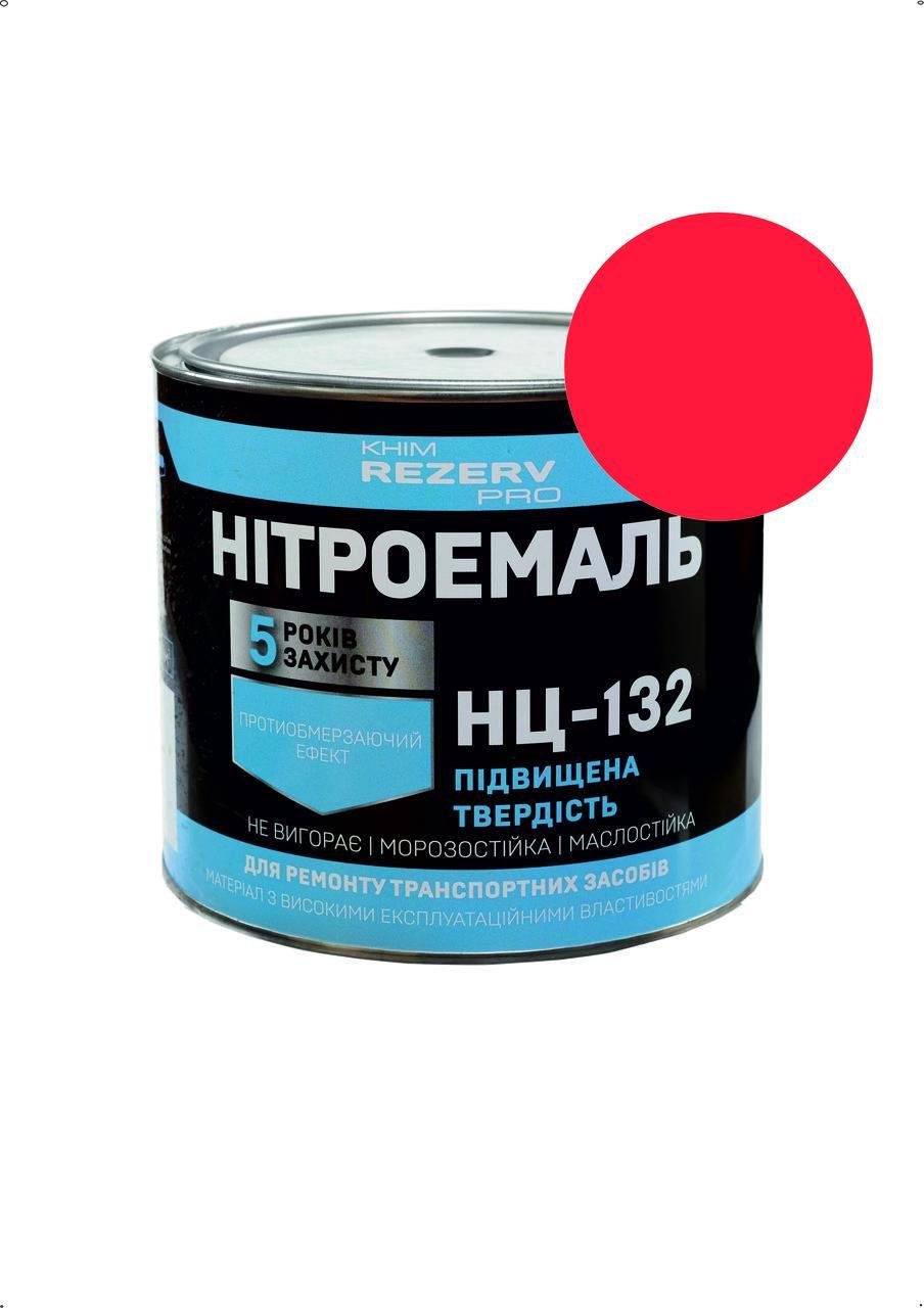 Нитроэмаль Хімрезерв НЦ-132 для дерева и металла 800 мл Красный (28715838)