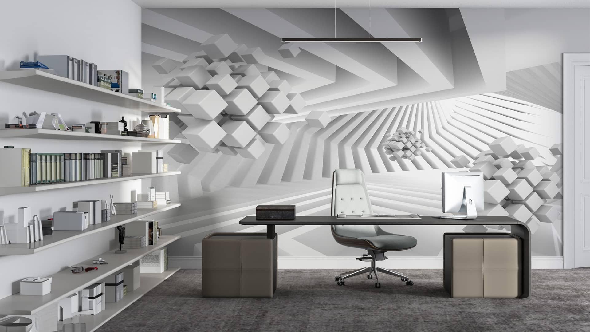 Фотошпалери флізелінові Styleo Print-walls Абстрактний кубізм 0605 400х250 см (Pw-0605/4)