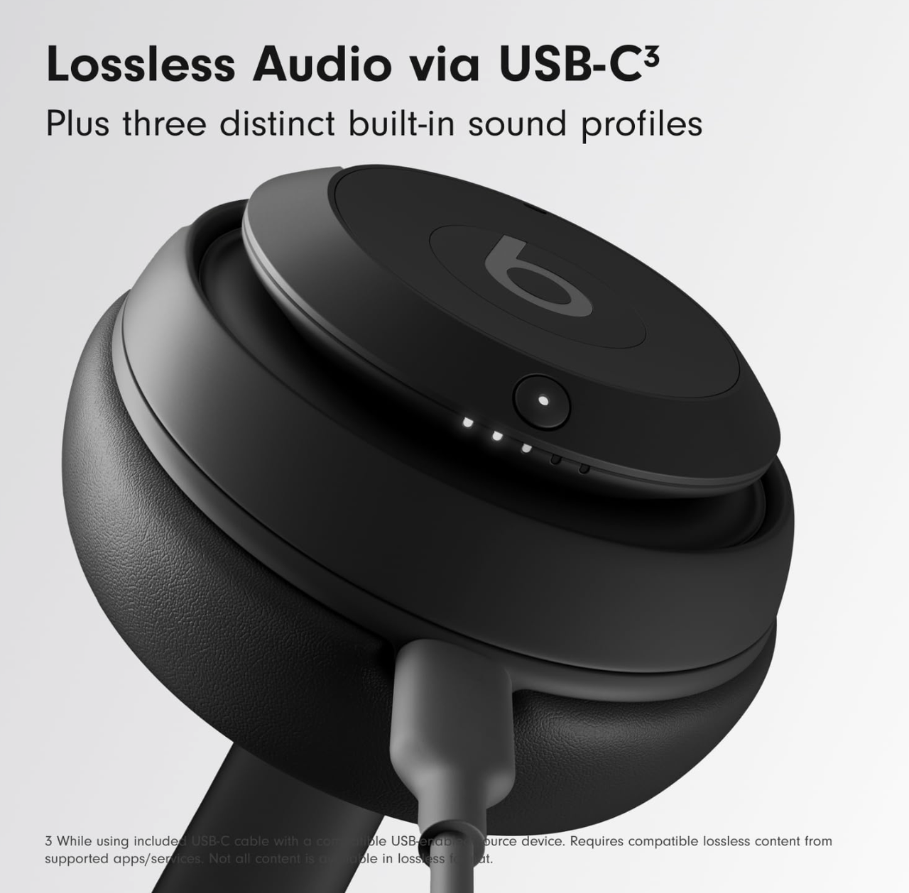 Навушники Beats by Dr. Dre Studio Pro Black (MQTP3) - фото 3