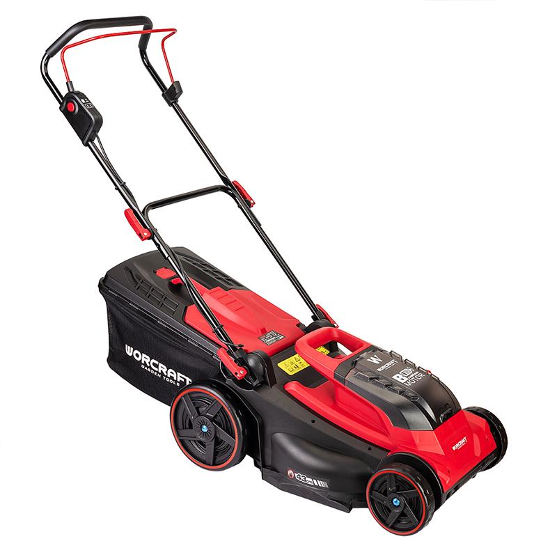Газонокосилка с травосборником аккумуляторная бесщеточная Worcraft CLM-S40LiBH без аккумулятора и зарядного 40В (13226)