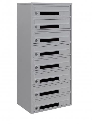 Почтовый ящик многосекционный Е2-08.C RAL 7035