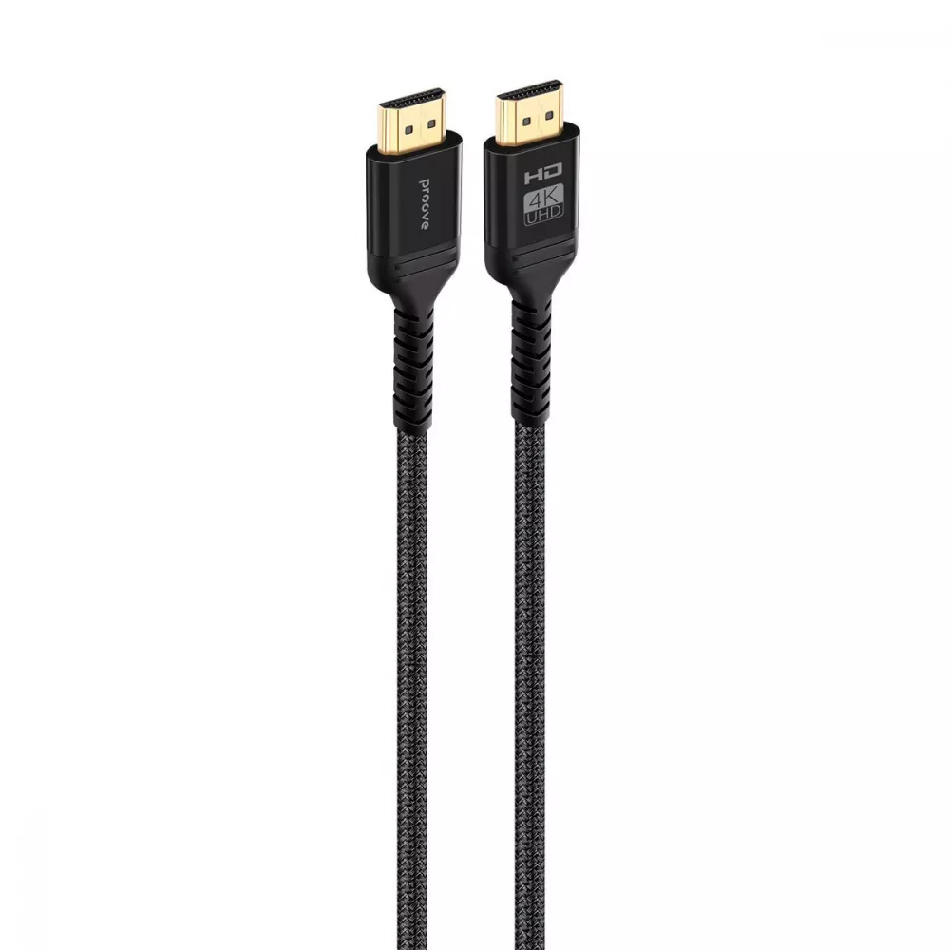 Кабель Proove PlayBack 4K HDMI to 4K HDMI 5 м Black (51260) - фото 1