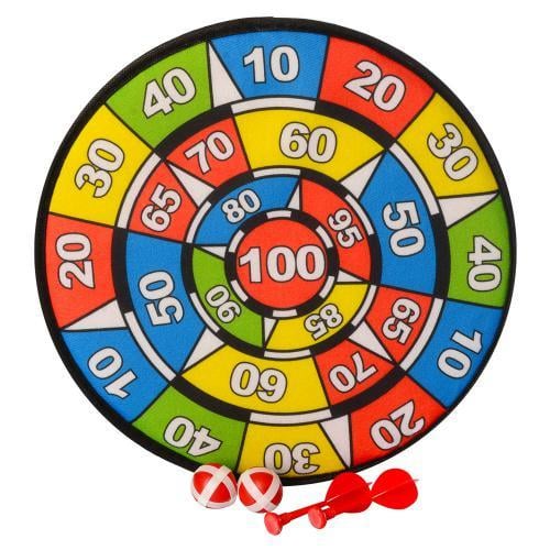 Гра дартс на липучці з м'ячиками 2 шт. (M 5990)