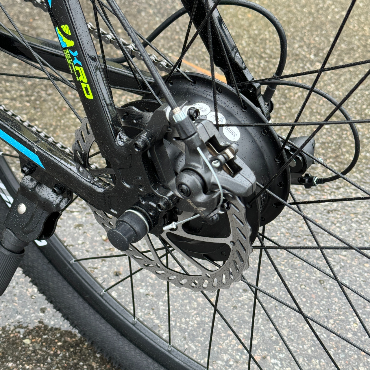 Електровелосипед E-Titan Arena 29" 48 В 500 Вт 12 Ah до 45 км LSD-Display Black/Green (4845bb46) - фото 7 Електровелосипед E-Titan Arena 29" 48 В 500 Вт 12 Ah до 45 км LSD-Display Black/Green (4845bb46) - фото 7