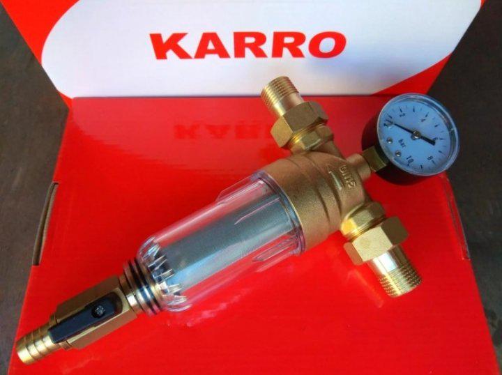 Фильтр самоочищающийся Karro KRF88044 для холодной воды 1/2" - фото 2