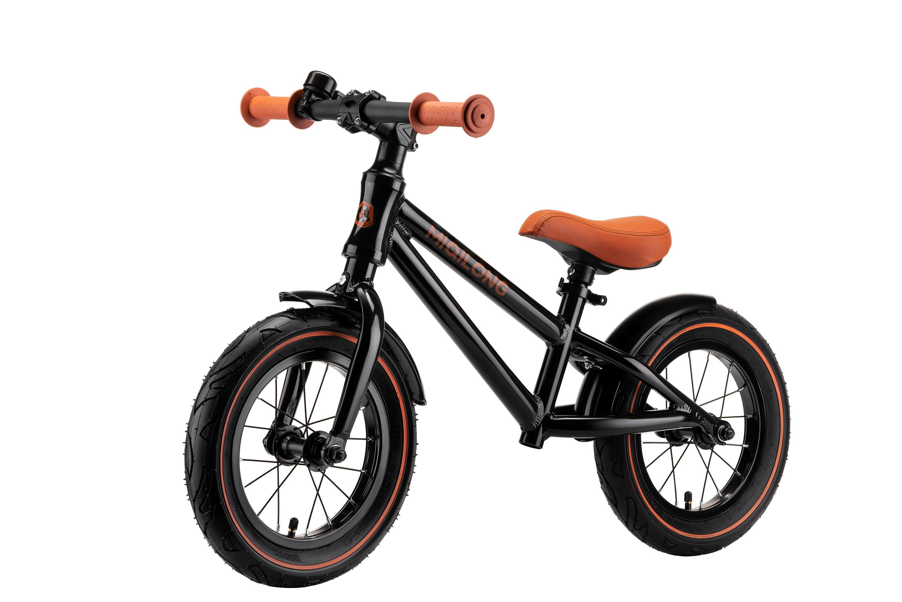 Беговел Miqilong RVA 12" с регулировкой сидения Черный (ZCY-RVA12-BLACK)