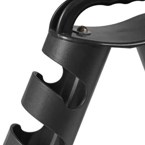 Стойка для гантелей на 3 пары пластик Черный (80388) - фото 2 Стойка для гантелей на 3 пары пластик Черный (80388) - фото 2