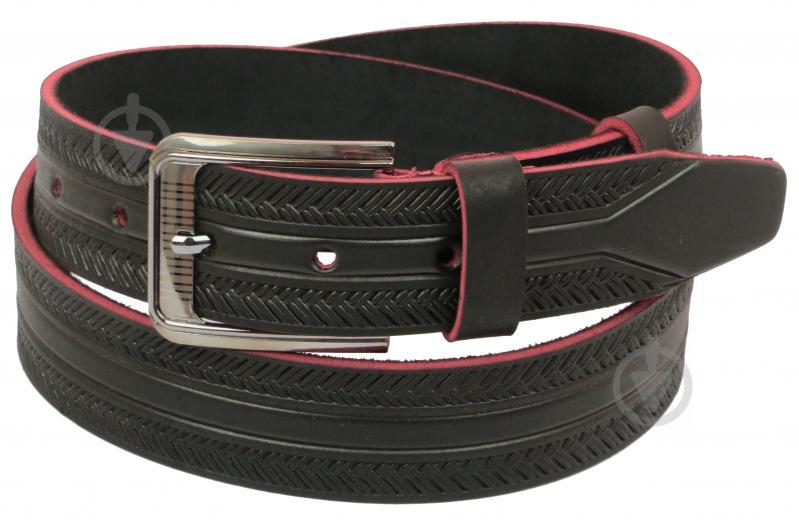 Кожаный ремень Skipper 110-130 x 3.8 см Коричневый (1127-38)