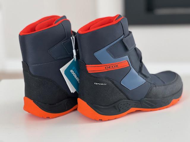 Ботинки зимние Geox J Sentiero р. 39 Navy/Orange (20070622) - фото 5