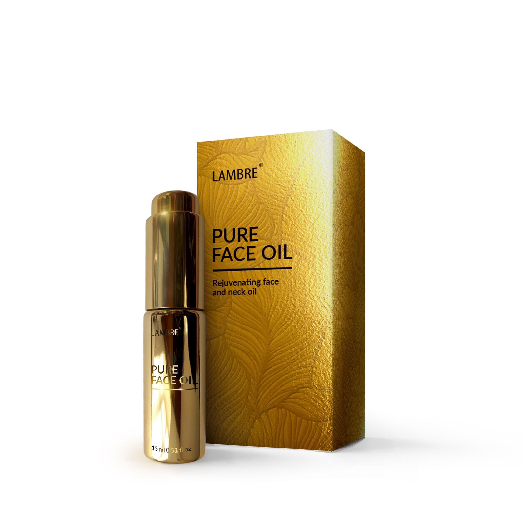 Омолоджуюча олія для обличчя та шиї Lambre Pure Face Oil (14438261)