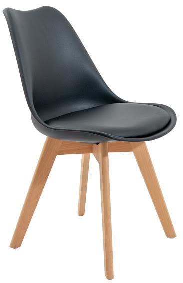 Стул FSolutions Jacqueline СХ кожзам Черный