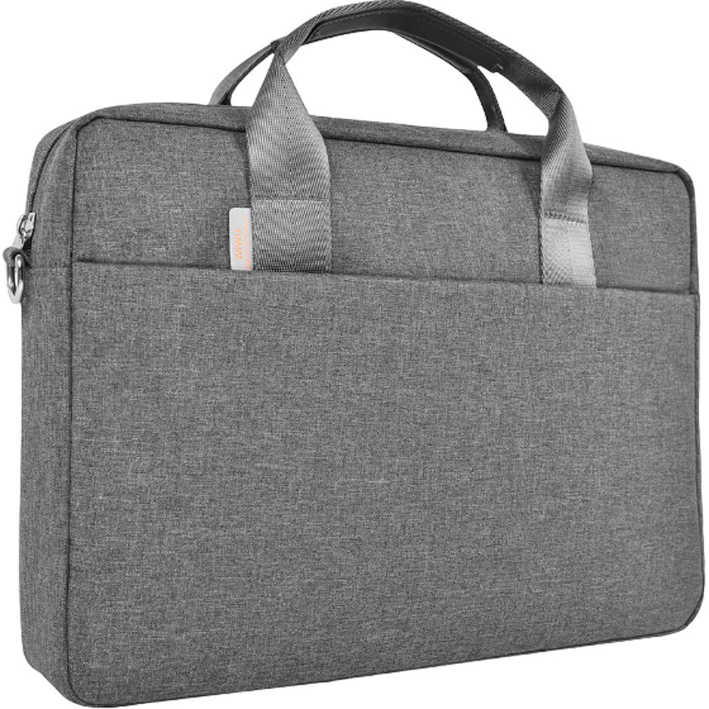 Сумка для ноутбука WiWU Minimalist Pro Laptop Bag 14" Grey - фото 2