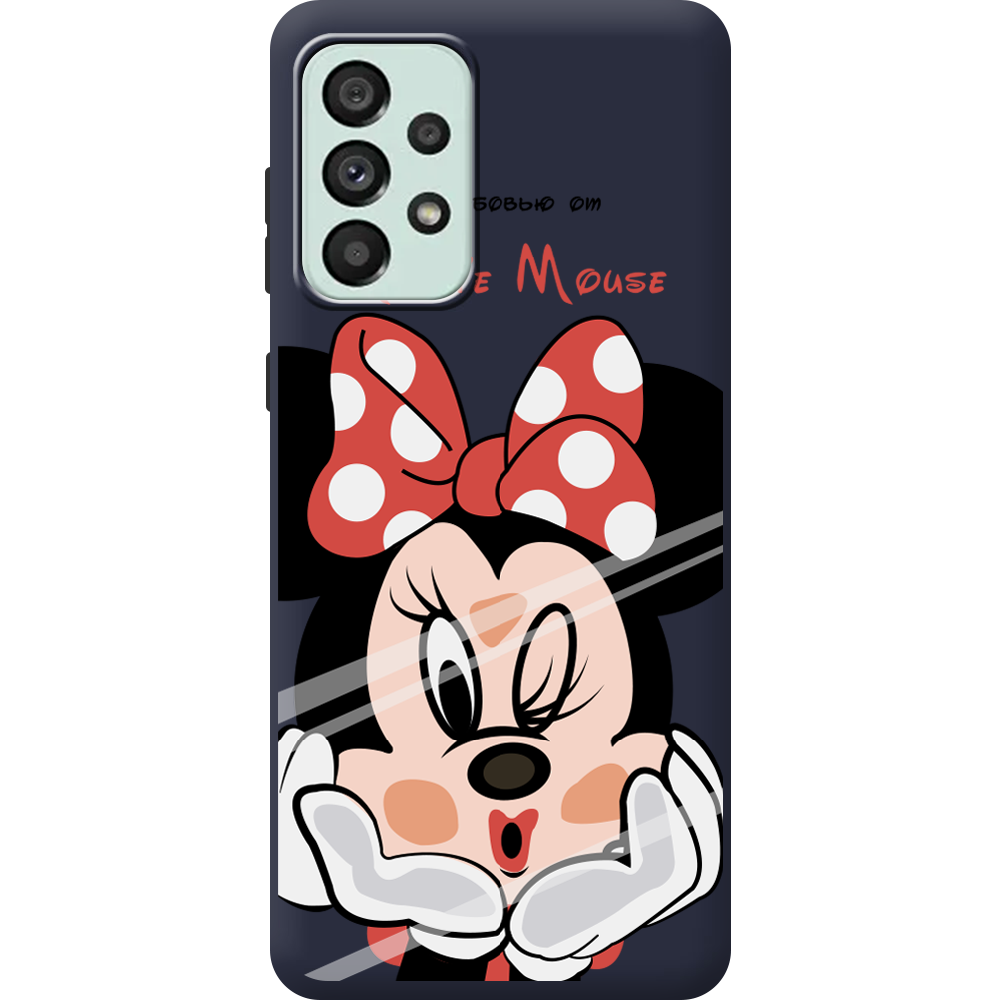 Чохол BoxFace Samsung Galaxy A53 5G (A536) Lady M Синій силікон (44112-cc59-44171)