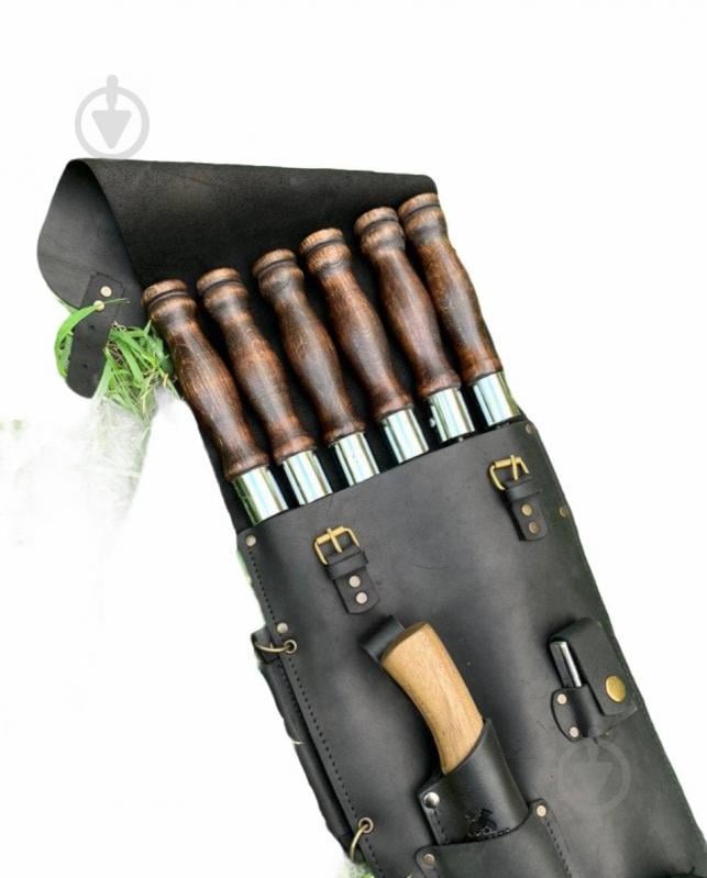 Набор шампуров Gorillas Market "Ирокез" Gorillas BBQ