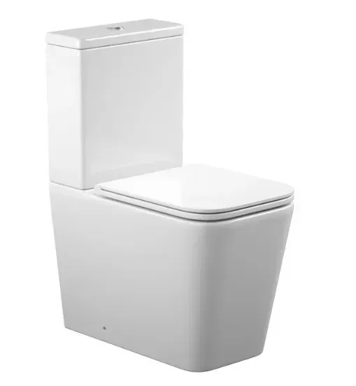 Унітаз підлоговий компакт Koller Pool KVADRO SMART Tornado з сидінням Soft-close Білий (156200)
