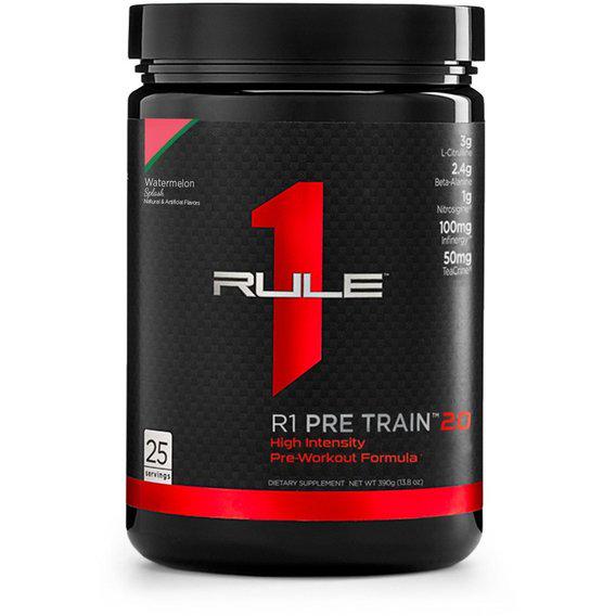 Комплекс до тренировки Rule One Proteins R1 Pre Train 2,0 390 г 25 порций Watermelon Splash Комплекс до тренировки Rule One Proteins R1 Pre Train 2,0 390 г 25 порций Watermelon Splash