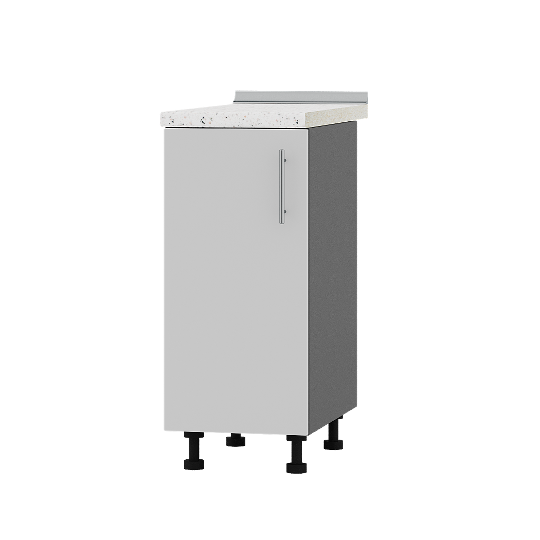 Шкаф нижний Эверест Оптима модуль Низ Н83-350 35х47х85 см Нимфея Альба/Антрацит (06387) - фото 1 Шкаф нижний Эверест Оптима модуль Низ Н83-350 35х47х85 см Нимфея Альба/Антрацит (06387) - фото 1