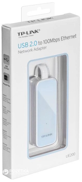 Адаптер TP-Link UE200 USB мережевий (6935364094614) - фото 2