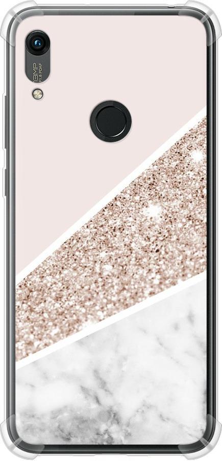 Чехол на Huawei Honor 8A Пастельный мрамор (4342sp-1635-42517)