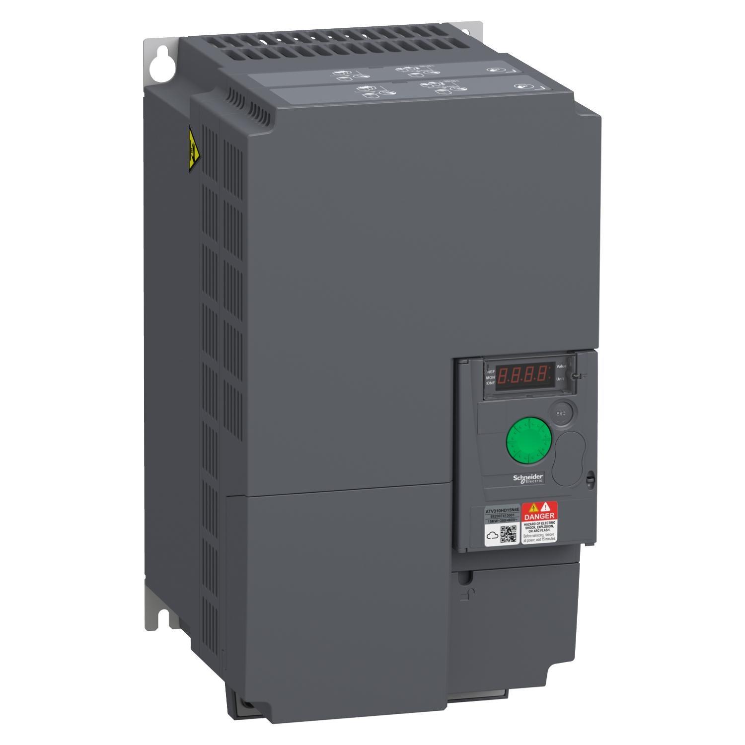 Перетворювач частоти Schneider Electric 15 кВт 3Ф 380V (ATV310HD15N4E) Перетворювач частоти Schneider Electric 15 кВт 3Ф 380V (ATV310HD15N4E)