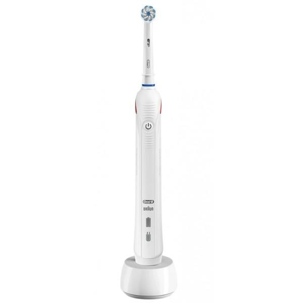 Электрическая зубная щетка Oral-B Pro 2000 Sensi Ultrathin White D501.513.2 1 шт. - фото 2