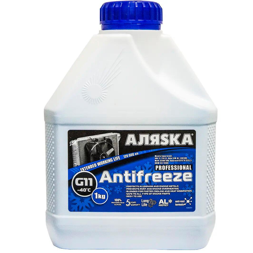 Антифриз АляскаG11 -40°C 1 л Синій (9020)