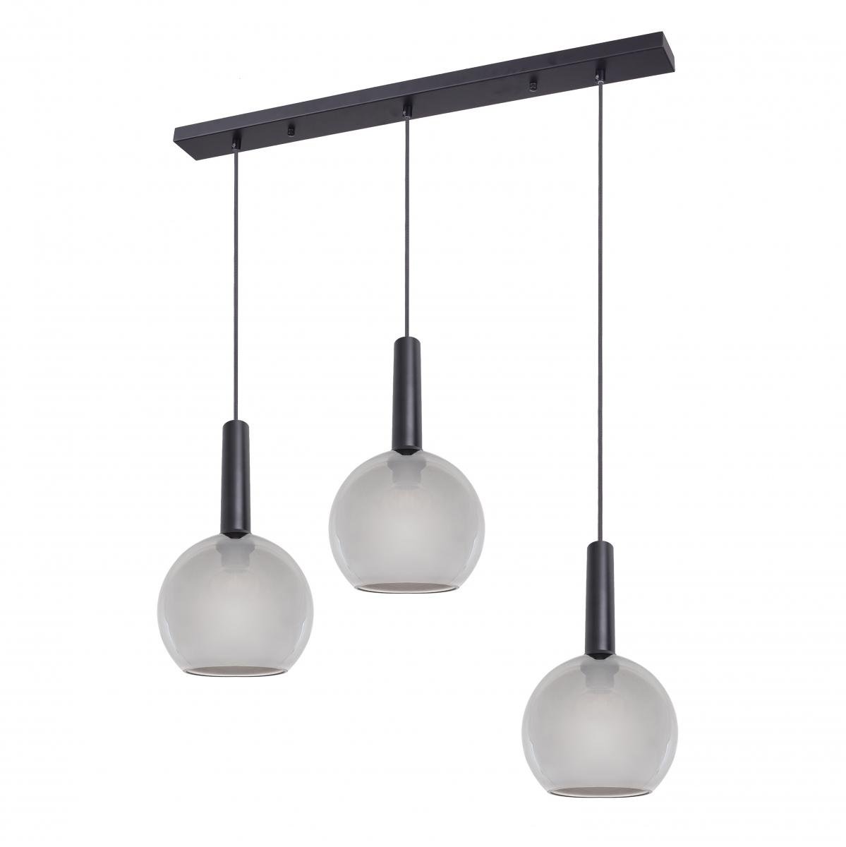 Люстра підвісна Brille BL-440S/3A E27 Smoke