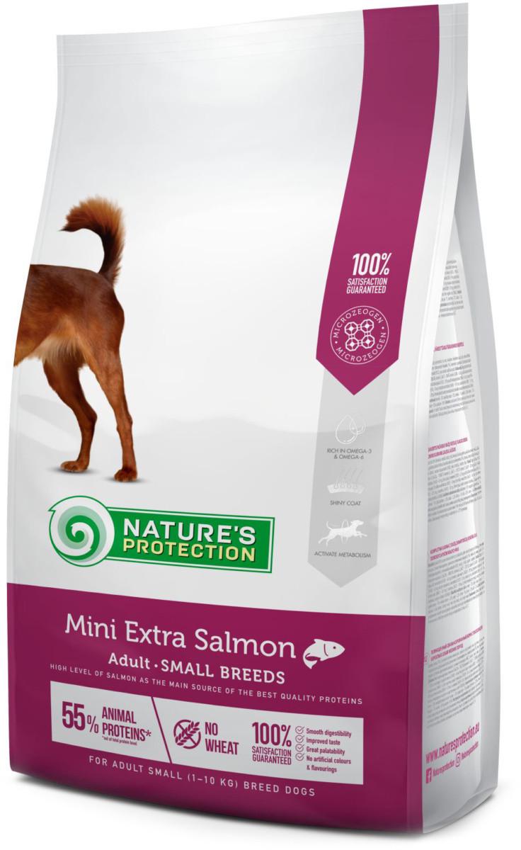 Корм сухой для собак Nature's Protection Mini extra Salmon Small breeds 2 кг (4771317457370)