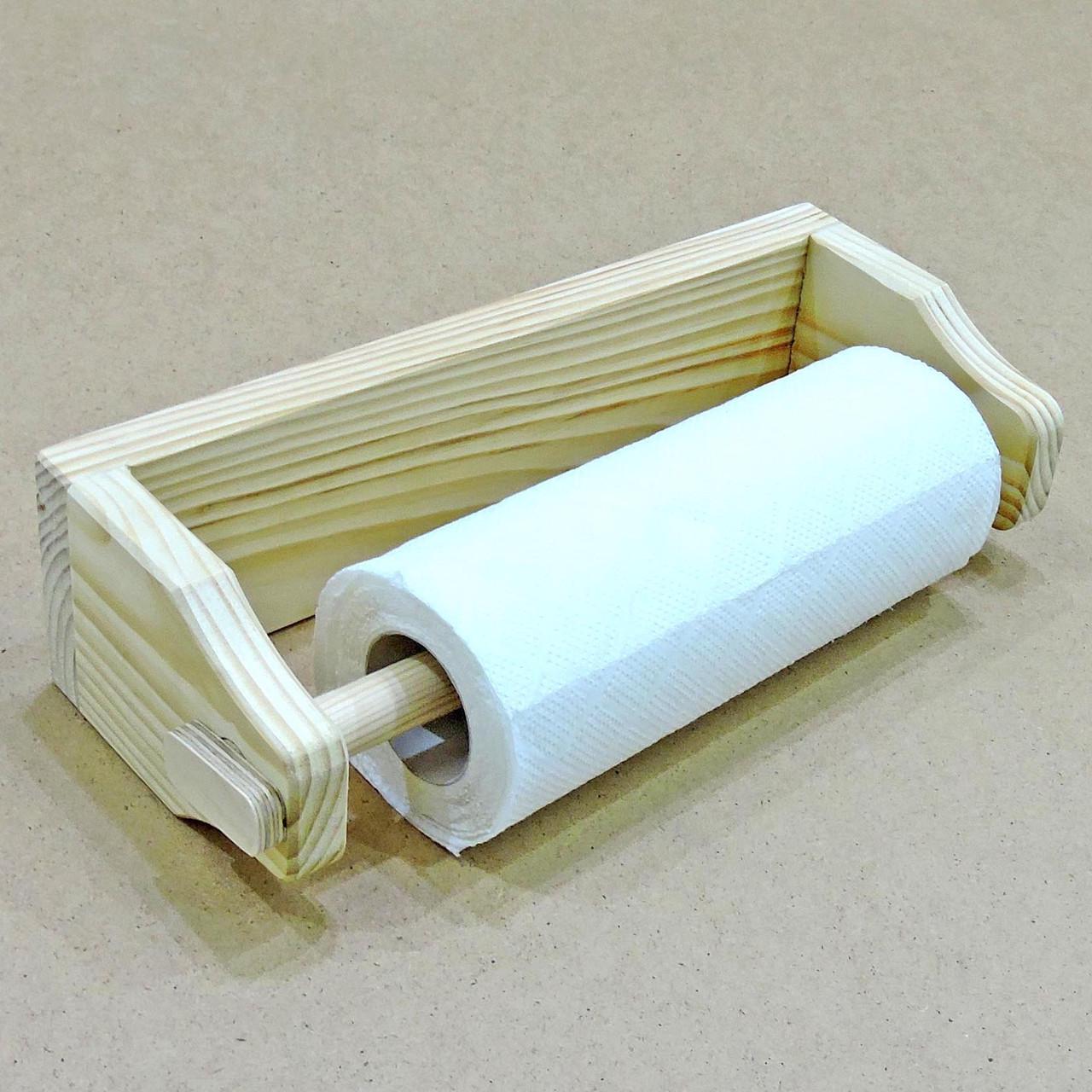 Держатель для бумажных полотенец из дерева Гурон Бланже (ДКП-000201)