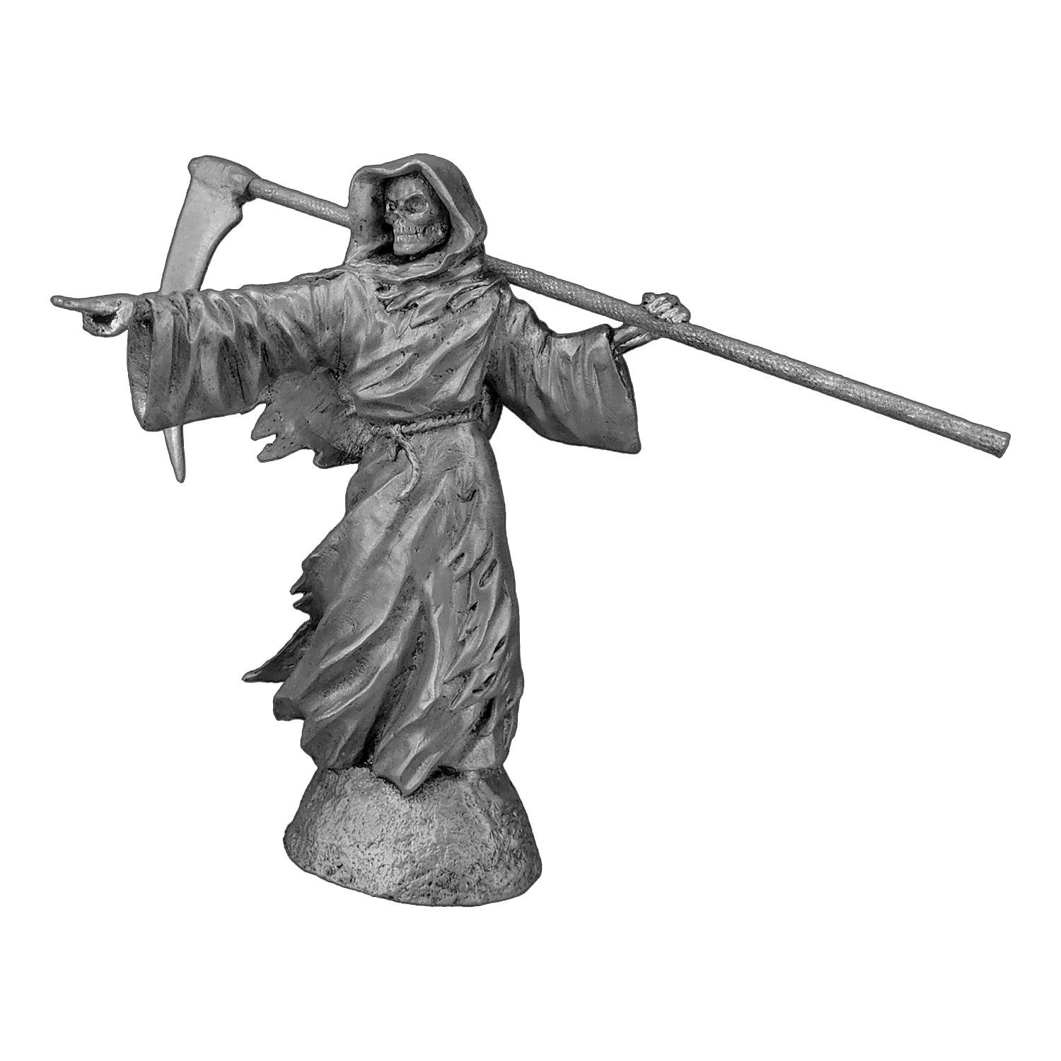 Статуэтка коллекционная Ангел смерти из металла и олова 6,5 см (42000259)