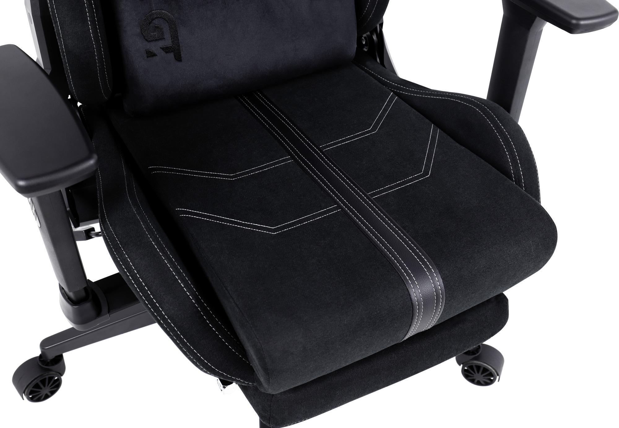 Кресло геймерское GT Racer X-2309 Fabric Black - фото 7