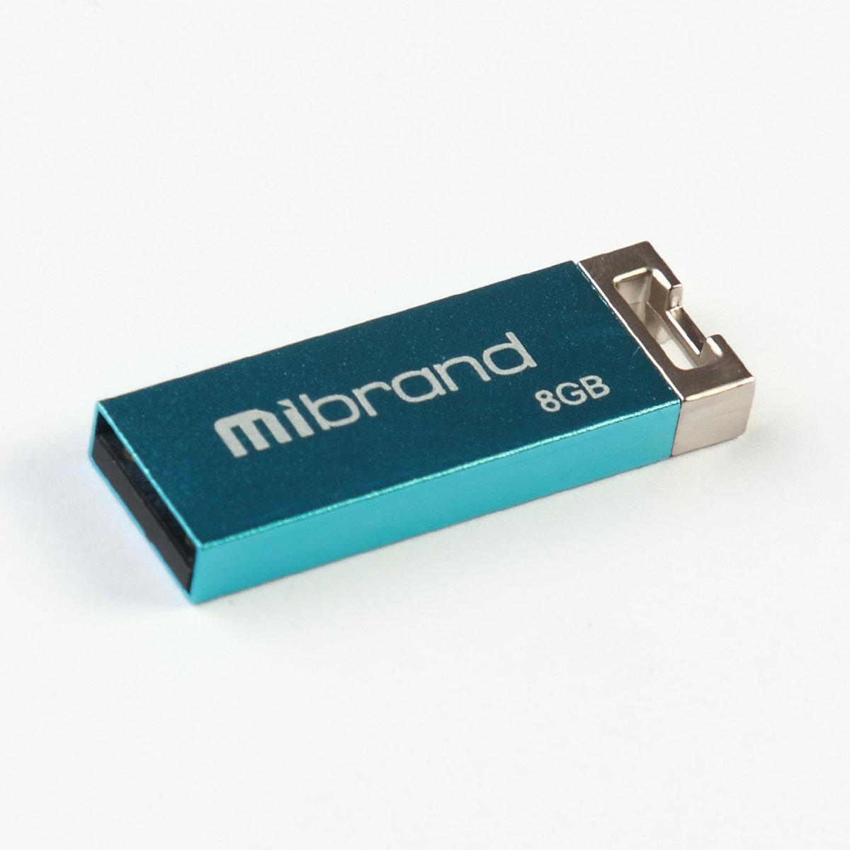 Флеш-накопитель для ноутбука Flash Mibrand USB 2.0 Chameleon 8Gb Light blue (MI2.0/CH8U6LU)