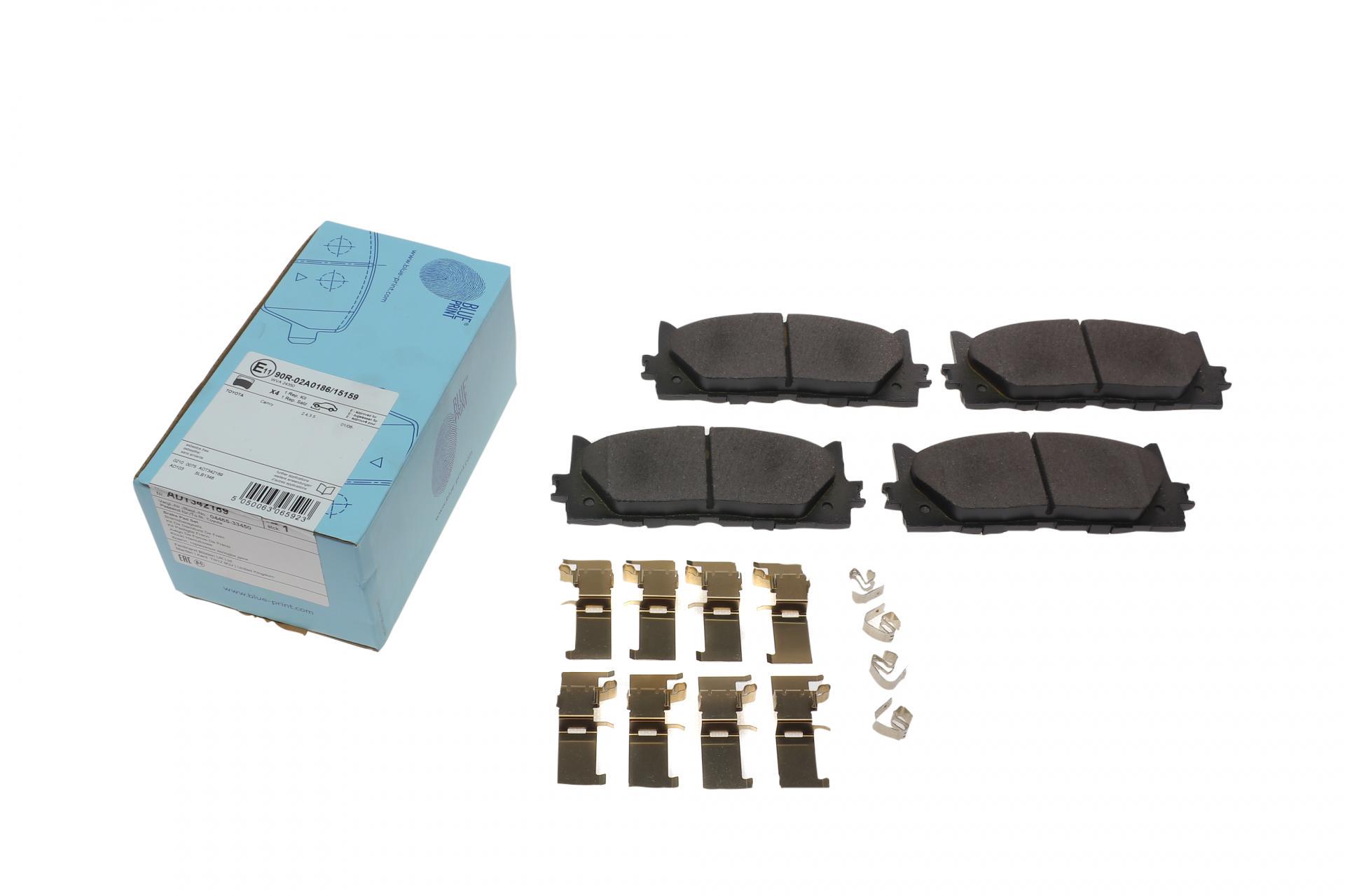 Колодки тормозные передние BLUE PRINT ADT342189 Toyota Camry 06-/Lexus ES 06-18