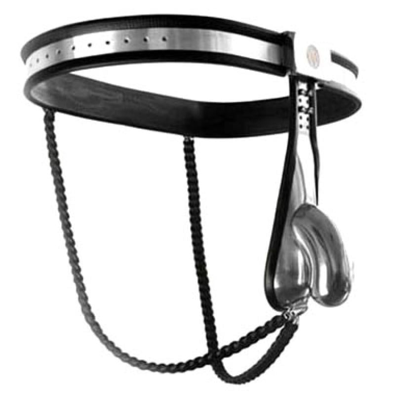 Пояс верности мужской Model-Y Chastity Belt 2 Chains (1000040575)
