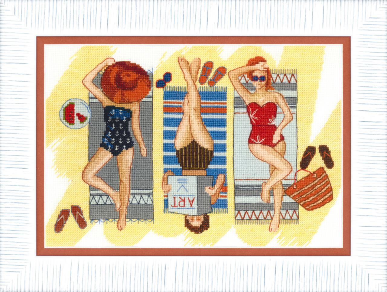 Набор для вышивания крестом Crystal Art Отдых у моря (ВТ-164)