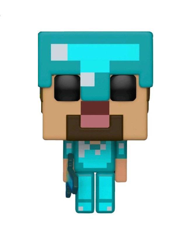 Фигурка Funko Pop Minecraft Steve in Diamond Armor 10 см (MC SD 322)
