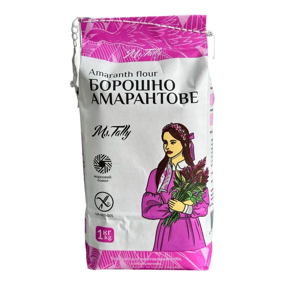 Мука амарантовая без глютена Ms. Tally 1000 г Мука амарантовая без глютена Ms. Tally 1000 г