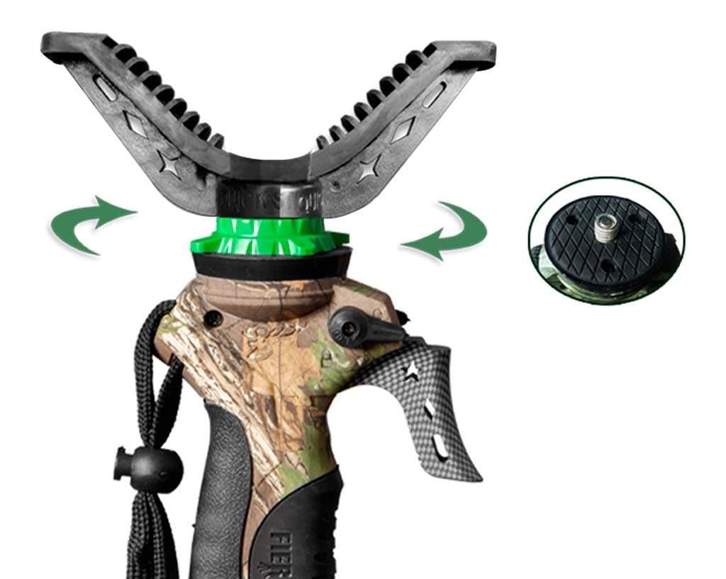 Біпод для стрільби Fiery Deer Bipod Trigger stick Gen3 90-165 см (zbZ2.3.2.005) - фото 5