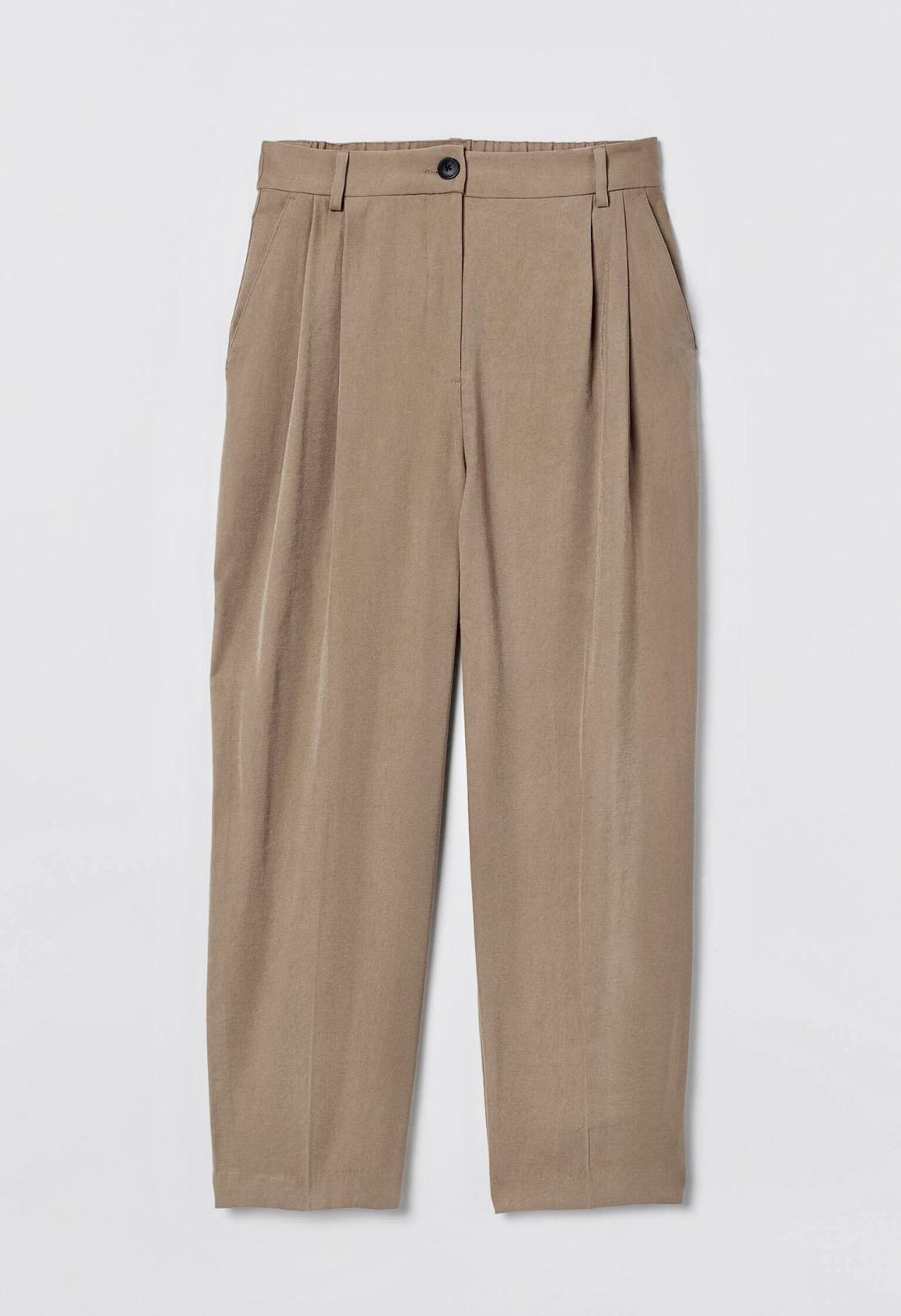 Брюки р. 42 Бежевый (8623251wer) - фото 1 Брюки р. 42 Бежевый (8623251wer) - фото 1