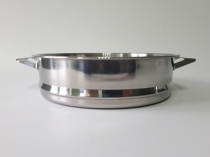 Пароварка-вставка для кастрюли из нержавеющей стали D 27 см (438599167) - фото 3