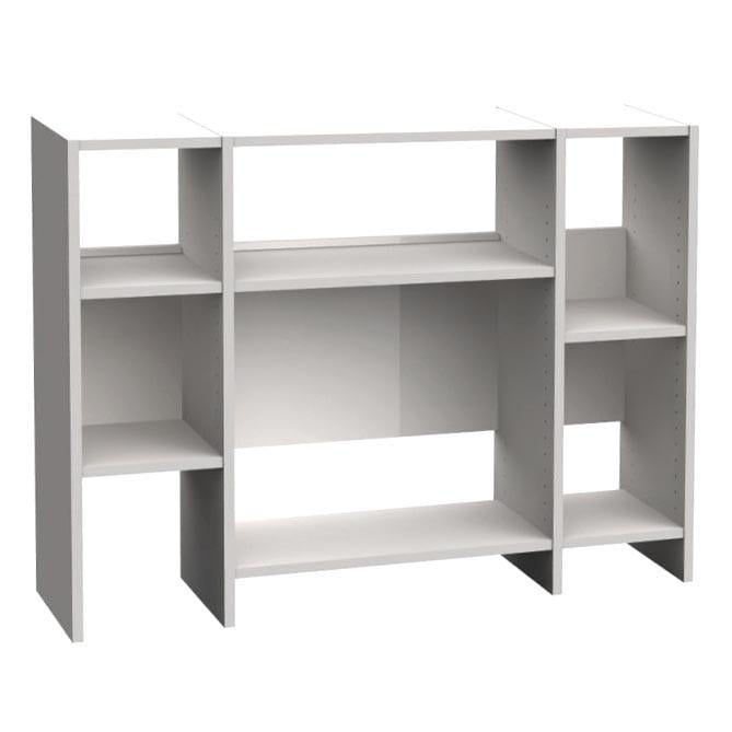 Полка-надстройка настольная из дерева Иорена зефир (АКД-005220)