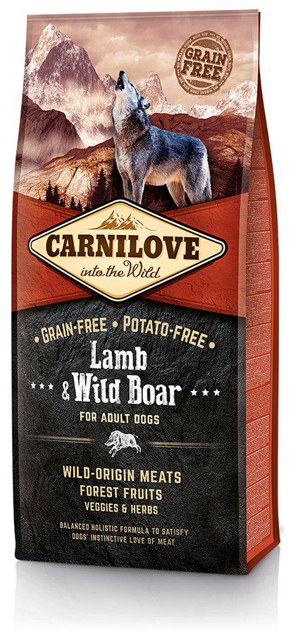 Корм сухой для собак Carnilove Lamb & Wild Boar for 12 кг (27266111)
