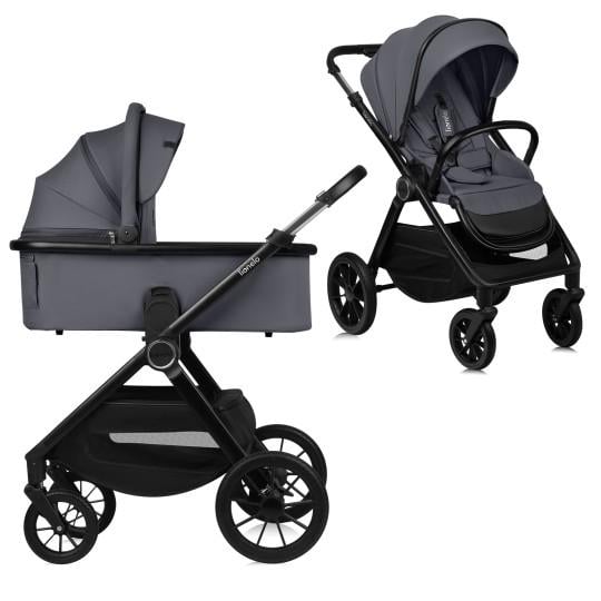 Коляска универсальная Lionelo LAYLA 2в1 Stone Grey - фото 2