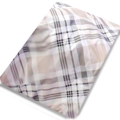 Простынь на резинке Т0804 180х200 см Бежевый/Серый (151628)