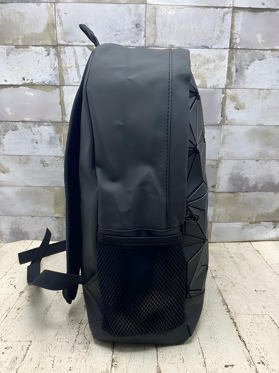 Рюкзак міський з матовим покриттям 43х30х14 см Чорний (7832) - фото 6