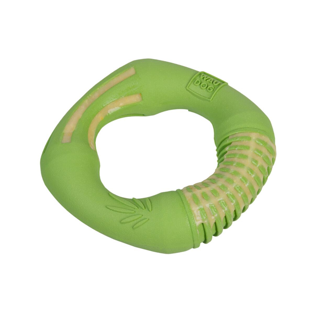 Іграшка для собак WAUDOG Fun Natural Кільце біорозкладна 12 см Зелений (25881043) - фото 2 Іграшка для собак WAUDOG Fun Natural Кільце біорозкладна 12 см Зелений (25881043) - фото 2